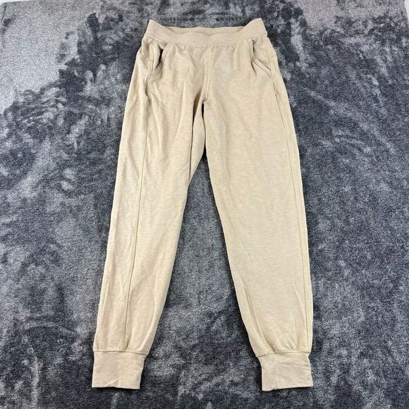 Lululemon Ceremony Sweatpant Joggers Women's 6 Brown Pockets W5AFBS - Picture 1 of 10